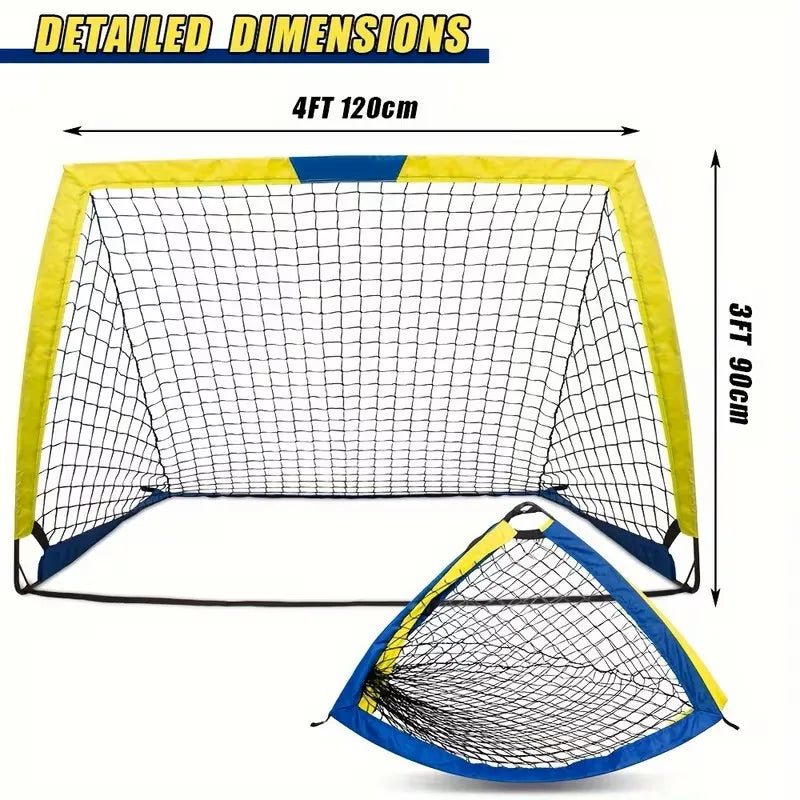 Nexor™ 4' x 3' Portable Soccer Goal Set